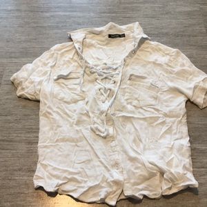 White Short Sleeve Shirt